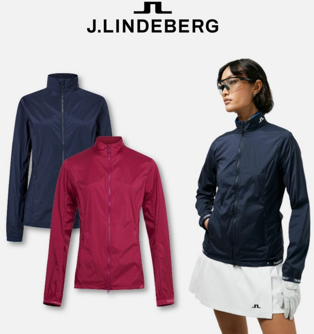 제이린드버그 여성 텐리 골프 자켓(아네모네 네이비)