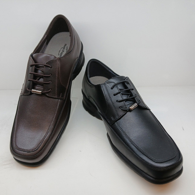 [허시파피] #사은품 랜덤 증정# 남성 논슬립 컴포트 쿠셔닝 밴딩끈 신사 단화 3MR525 3MR526