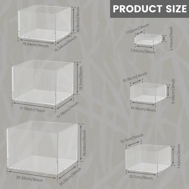 쌓을 수 있는 아크릴 뷔페 라이저 음식 디스플레이 스탠드 테이블 디저트 케이크 파티 뷔페 디스플레이 장, 1. A