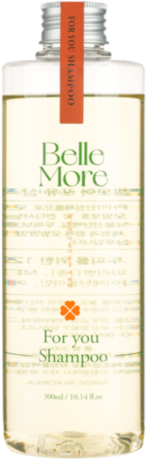 벨모어 이공포유 샴푸 손상모 복구케어 미용실 단백질 케라틴 선물용 여행용, 300ml, 1개