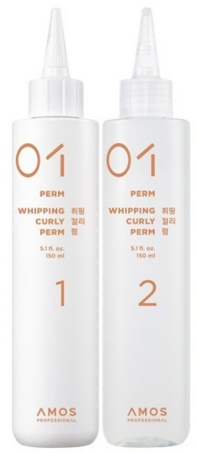 아모스 휘핑 컬리 펌 150ml +2제, 1개