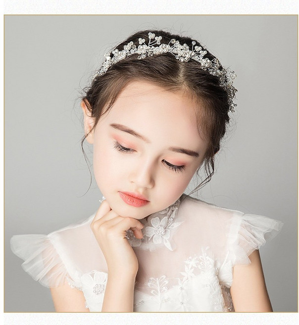 삐삐네옷가게 여아 주니어 아동 아폴린 머리띠 화관