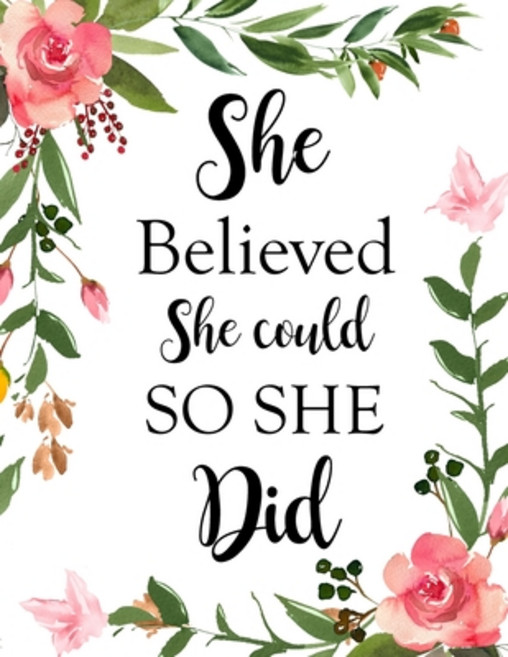 (영문도서) She Believed She Could So She Did: Adult Budget Planner (Printed) Budget Planner Book Daily... Paperback, Lulu.com, English, 9781304758798