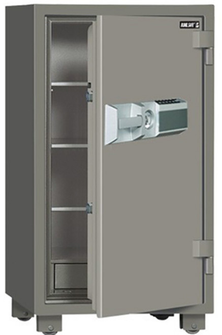 범일금고 ESD-108 265kg 디지털 신형 내화금고 서랍 선반 내화인증 강력금고 열쇠철서랍 개업 집들이, ESD-108 그레이