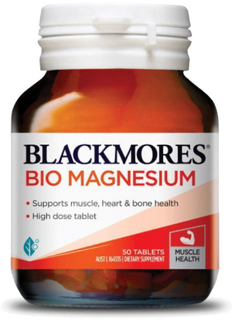 블랙모어스 바이오 마그네슘 50 정, 1개, 50정