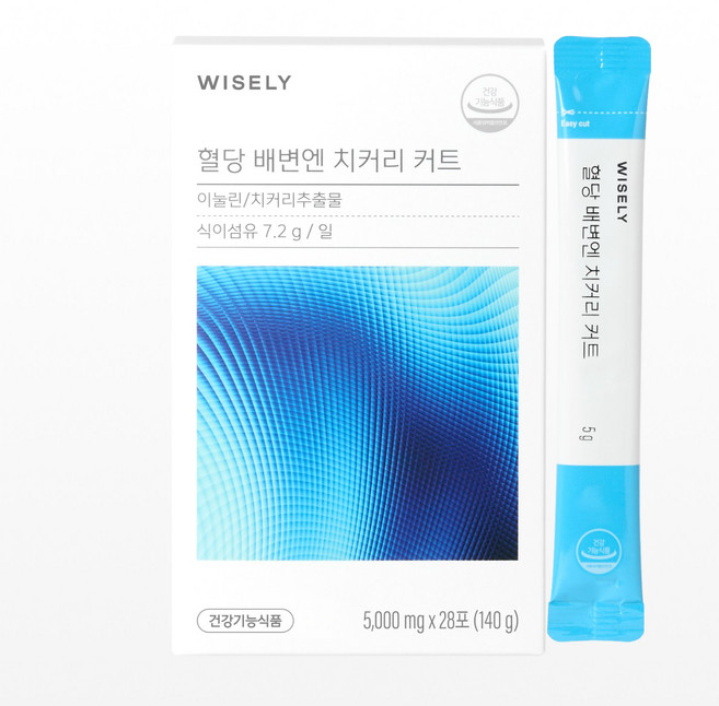 와이즐리 혈당 콜레스테롤 배변 치커리 커트, 28회분, 1개