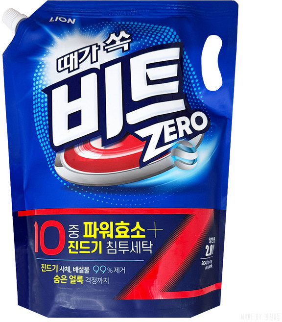 비트 액상세제 일반용 리필, 2L, 3개