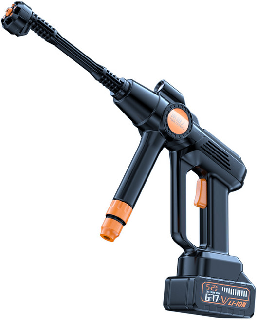 無線高壓清洗機 超大功率 持久續航 小巧便攜 超導石墨烯無刷電機 Ai降噪 轉速超80000r/min IPX5級別防水 三重強力增壓 22000000pa強勁水壓 LED強光照明晚上也能洗車 黑色, 超導石墨烯無刷電機 Ai降噪 轉速超80000r/min IPX5級別防水 三重強力增壓  22000000pa強勁水壓 LED強光照明晚上也能洗車 黑色, 5m