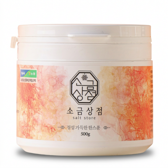 소금상점 미네랄 용융소금 알칼리 소금물 천일염 고운입자 불순물제로, 500g, 1개