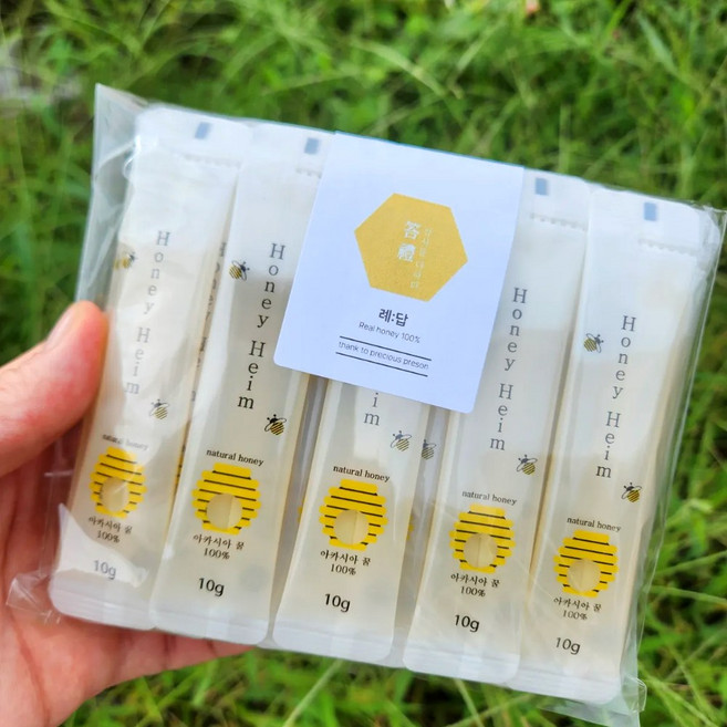 례답 아카시아 꿀 스틱 국산 30p 300g 1개, 30개, 1회분