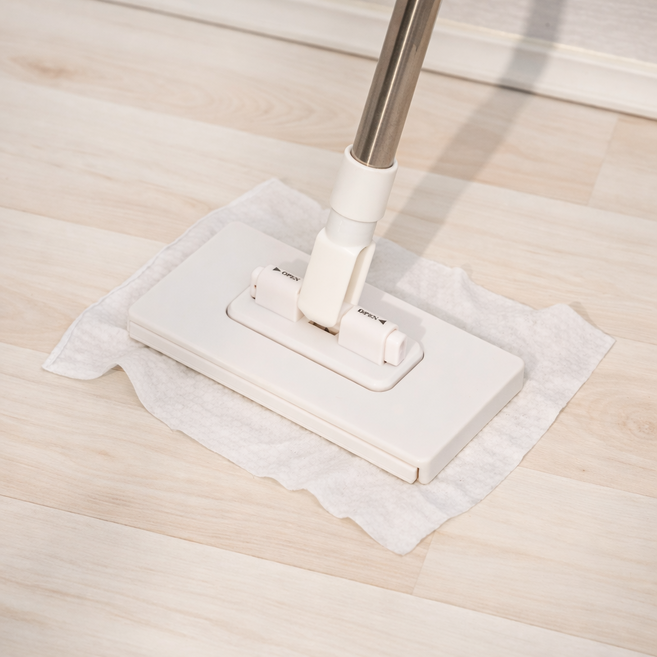 할메이드 바닥 틈새청소 청소포 물걸레 막대 물티슈 밀대, 1개
