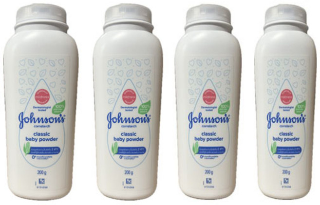 존슨즈베이비 콘스타치 파우더, 200g, 4개