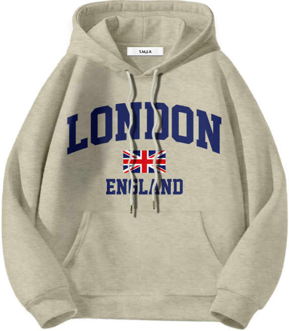 몰토벨리노 RZT 런던잉글랜드 스탠다드핏 후드티