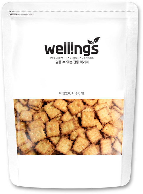 웰링스 추억의 옛날 과자 간식 참깨고소해300g, 1개, 300g