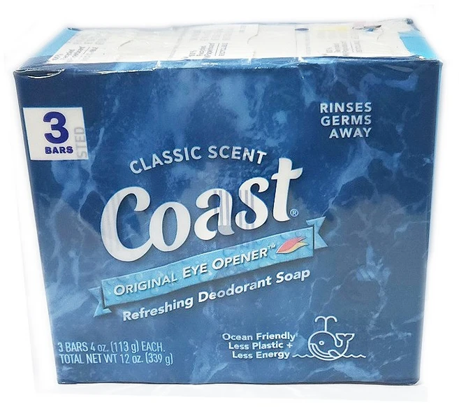 Coast 코스트비누 1-set (3개입) 세안비누, 113g - 쿠팡