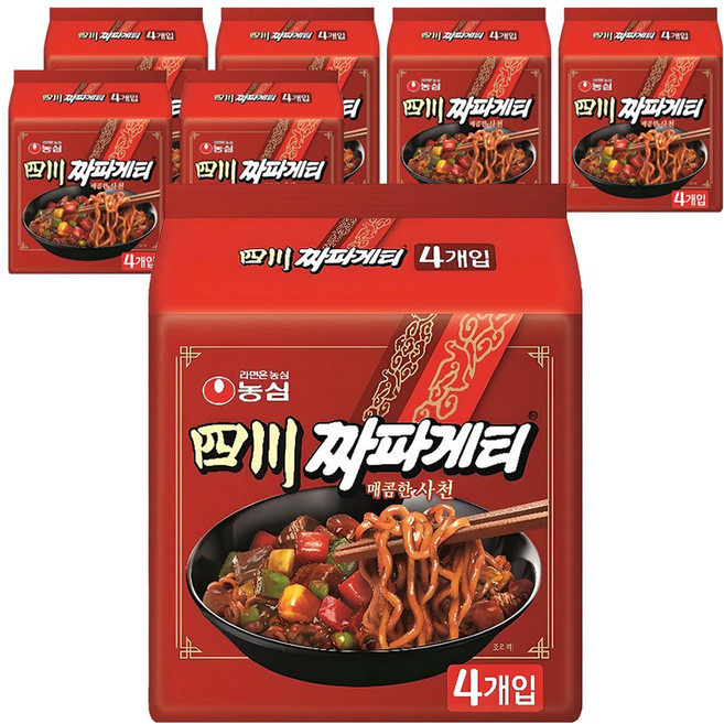 짜파게티 사천 137g, 28개