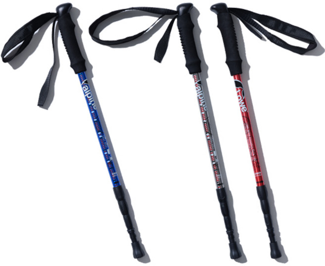 [로우알파인] 위고 4단 스틱, 블루, 블루, 1개