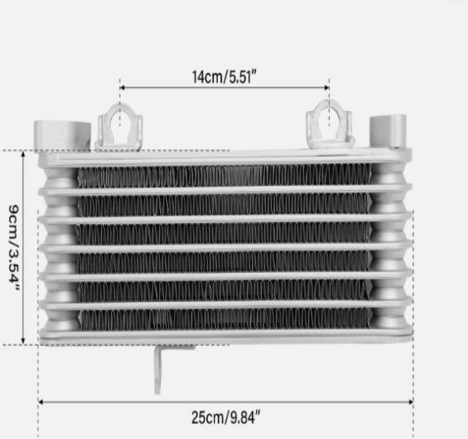 오토바이 라디에이터 오일 쿨러 스즈키 GSX1000R R 2007 2008 EU
