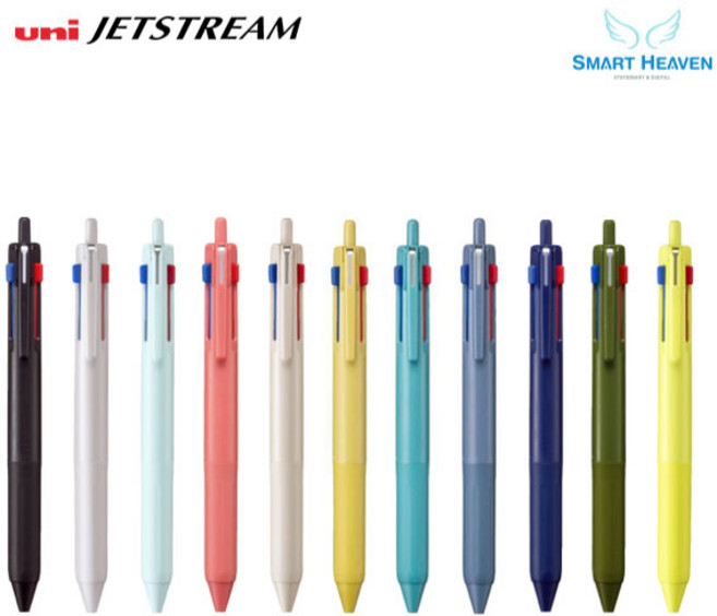 유니 제트스트림 3색볼펜 SXE3-507, 05그레이지