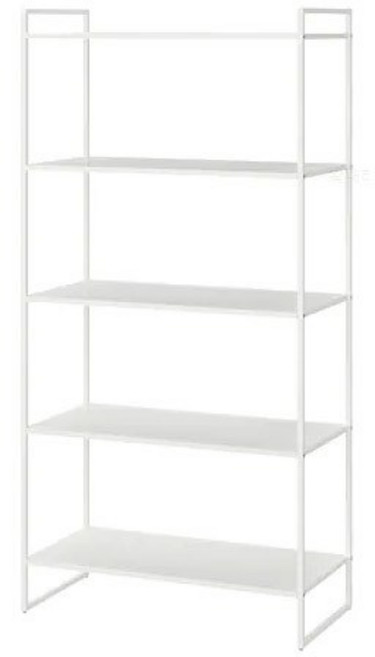 이케아 JONAXEL 요낙셀 선반유닛 화이트 80x38x160cm 704.313.17, 5단