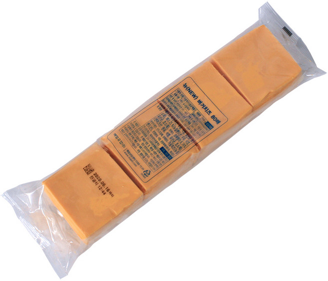 매일 뉴(NEW)버거치즈 968g (12.1g x 80매) SOS타입 아이스박스무료포장 및, 6개