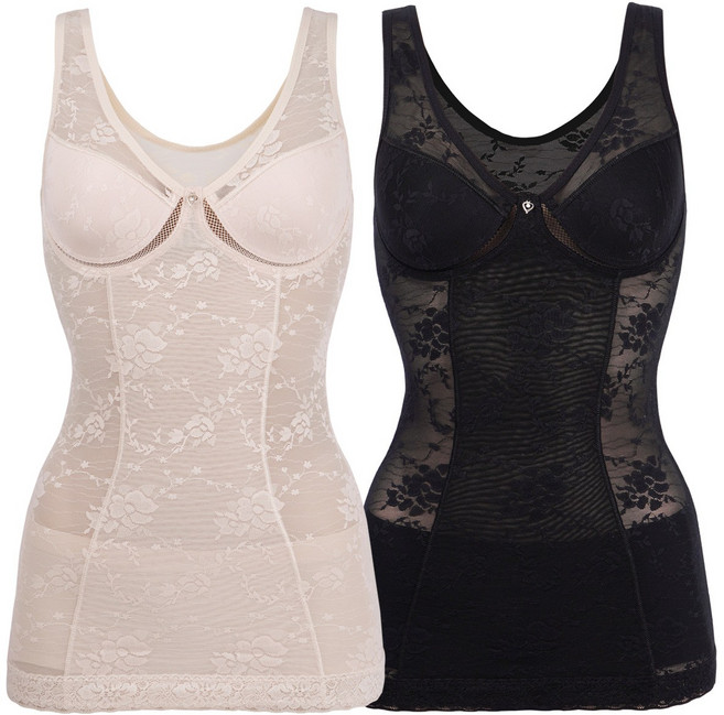 럭센스 인견 몰드 노와이어 바디쉐이퍼 B컵 lbt5005