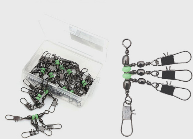 레저킹 문어도래 야광 트리플 타코도래 대용량 벌크, 1개