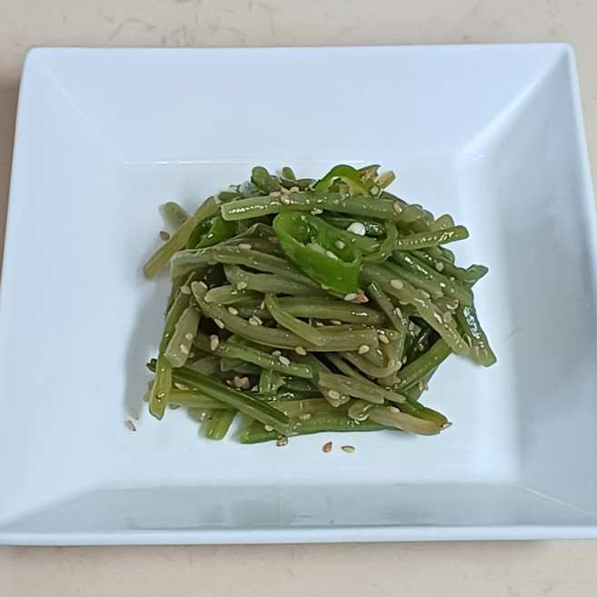 [ 배가네 반찬 ] 매콤 고구마줄기 볶음, 1개, 500g