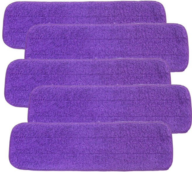 에이클린 극세사 보라 분섬사 패드 5매, 1개