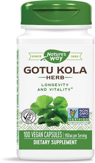 Nature's Way 然萃維 南非醉茄草本 950mg 素食膠囊, 100錠, 1個