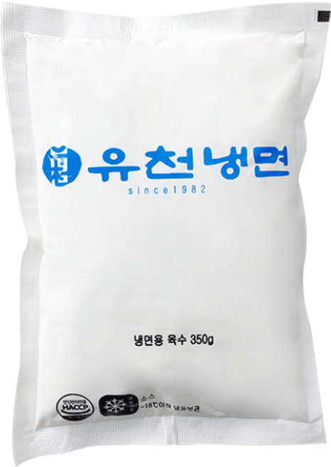 냉면육수 물냉면육수 냉동냉면육수 소고기육수 350g 유천냉면, 1개