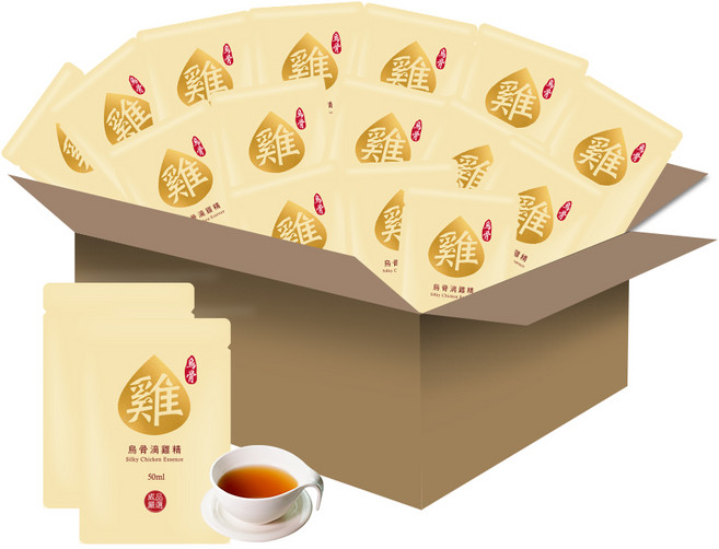 威品嚴選 烏骨滴雞精, 30個, 50ml