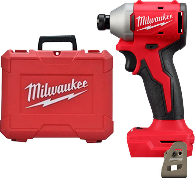 밀워키 M18 BLIDR-0C 충전 18V 임팩드릴 본체 케이스포함 M18 CBLID 후속모델, 1개