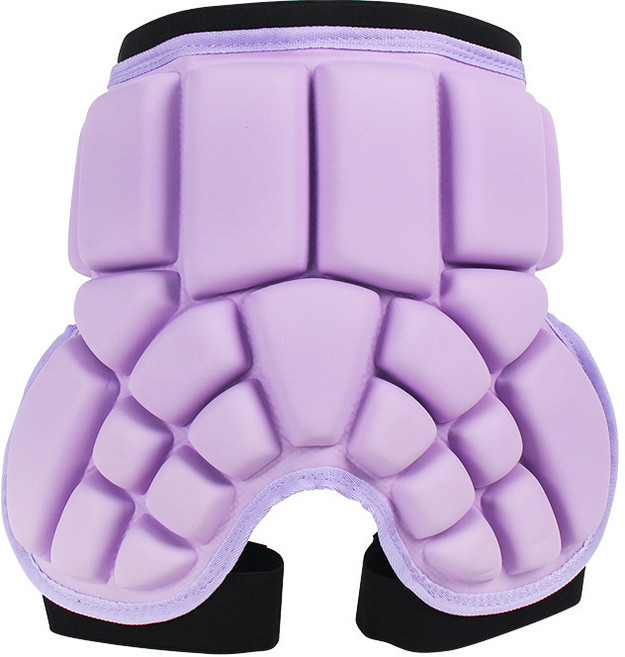 아빠빠키즈 어린이 엉덩이 보호대, 보라, 1개