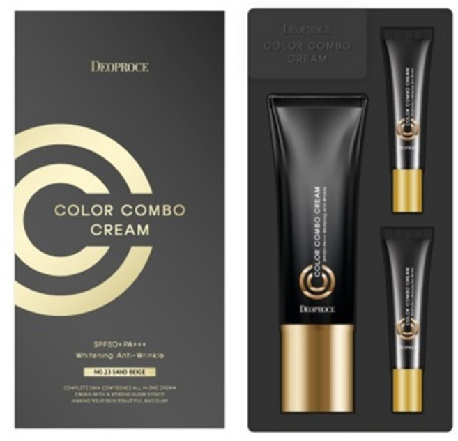 디오프러스 컬러 콤보 CC크림 SPF50+PA+++ 기획세트 23호, 센드베이지, 40g, 1개