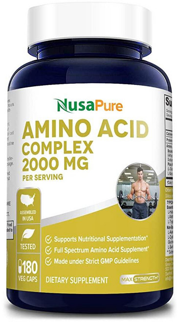 누사퓨어 아미노산 복합체 2000mg 180정, 1개