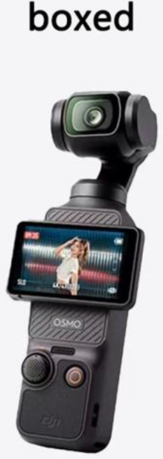 DJI 오즈모 포켓 1 핸드헬드 3축 짐벌 카메라 4K 60fps 비디오 미니 휴대용 스테빌라이저 마이크로SD 슬롯 탑재 브이로그용, [02] Pocket 1 boxed