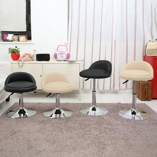 아트박스/가구느낌 모자빠텐(발무) 아일랜드식탁 홈바 바텐의자, 모자빠텐(발무)-블랙