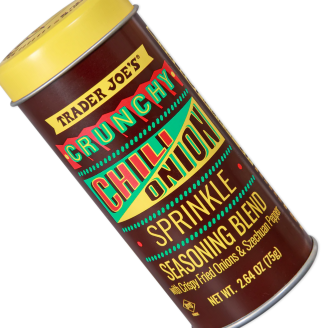 트레이더 조 크런치 칠리 어니언 스프링클, 75g, 1개