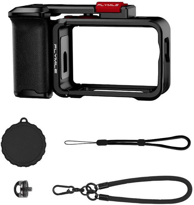 [Flymile] DJI 오즈모 액션 6 스냅샷 키트, 1세트, AC6016 블랙