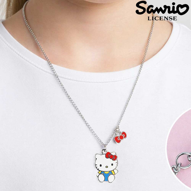 산리오 KOREA 정품 스틸 체인 고리 목걸이