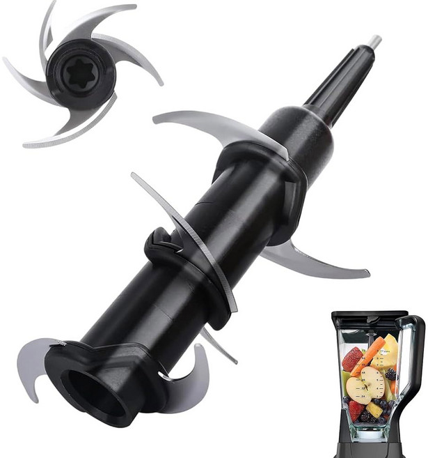 교체용 피처 72온스 XL 블렌더 신모델 BL610 72온스 피처 블렌더 부품 BL710WM BL710WMC CO610B CO650B CT610 림/핸들 익스텐션이 포함된 신모델, 6-Blade