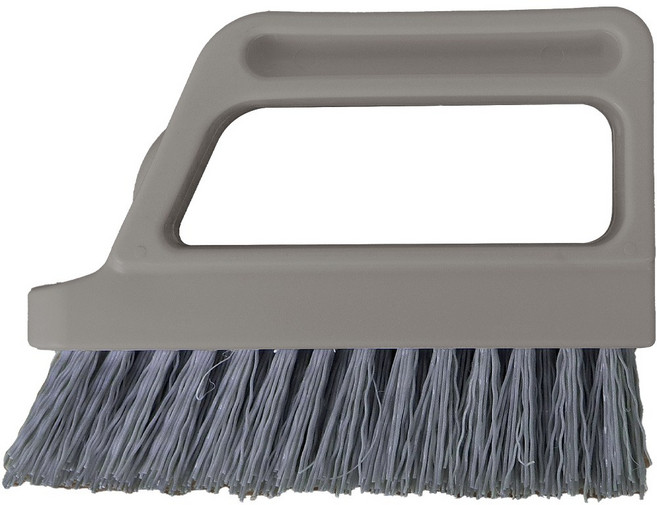 일조 크린토 13-43 틈새솔 타일 창문 틈새 바닥 줄눈 청소 세척 손잡이 브러쉬, 그레이, 1개