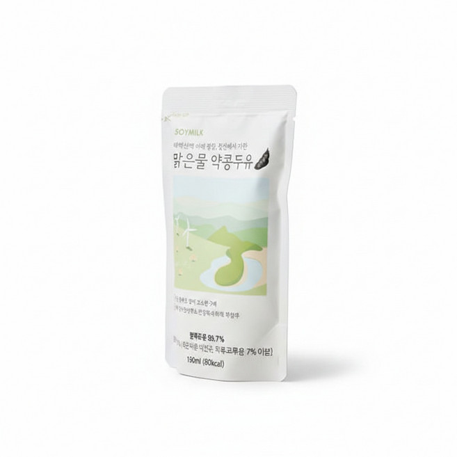 맑은물 약콩두유 190ml 60포, 60개