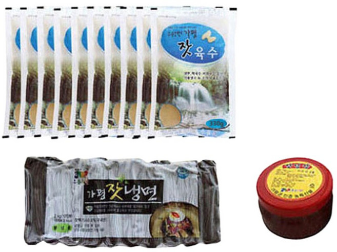 가평잣냉면 10인분, 1박스, 200g