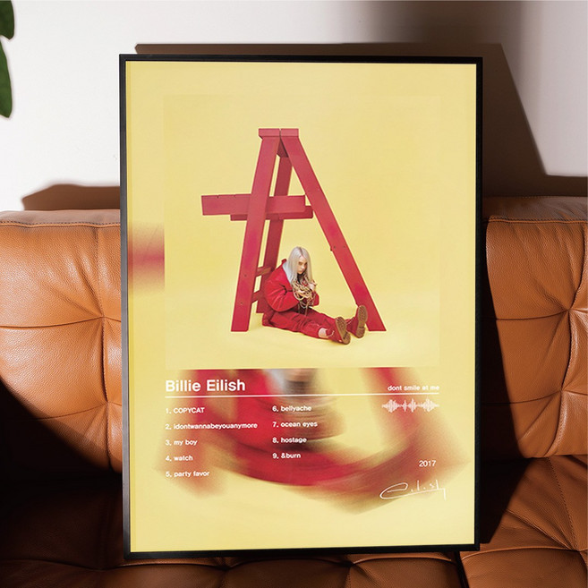 인테리어 포스터 빈티지 액자 감성 거실 현관 그림 AL 11, A2 사이즈(420x594mm), A2 포스터 + 화이트 액자 결합