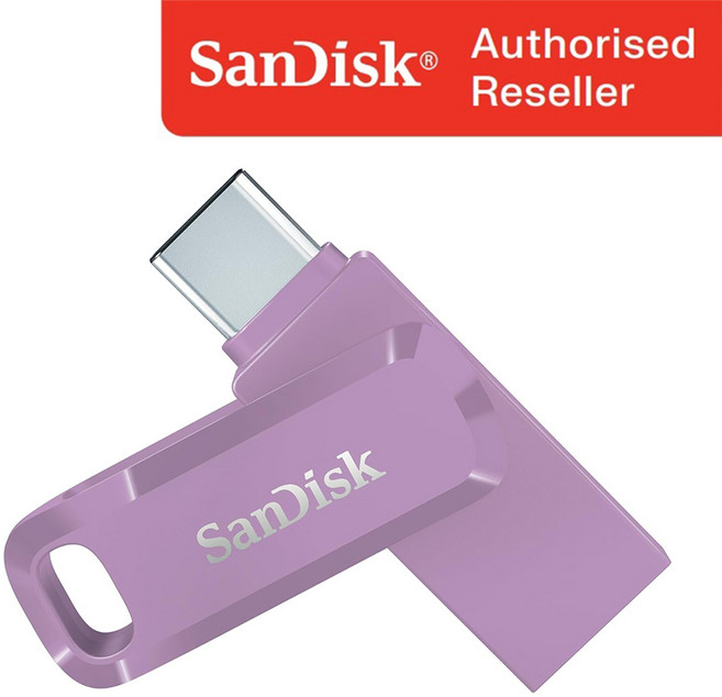샌디스크 USB 메모리 DDC3 퍼플 C타입 OTG 3.2 대용량, 512GB