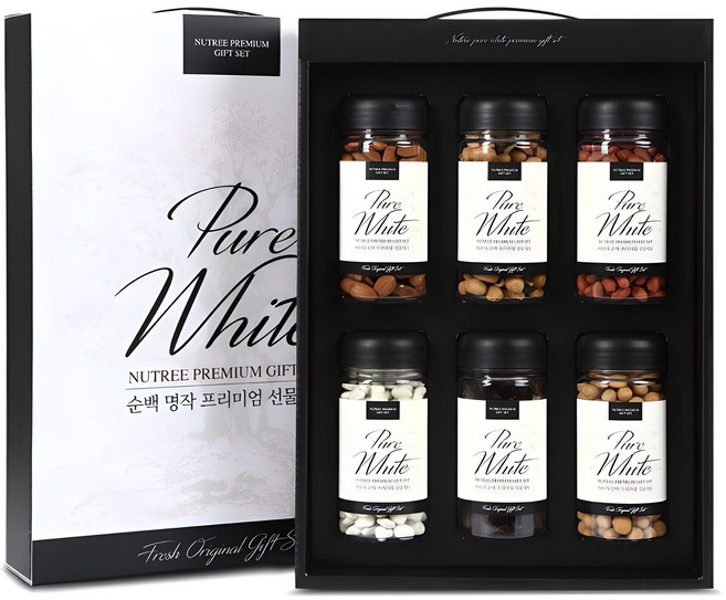 너트리 견과류 6종 순백 4호 선물세트 1.2kg, 1세트