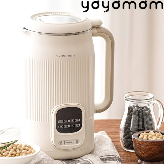 요요맘 스테인리스 두유 제조기 이유식 만들기 죽 만드는 기계 대용량 두유기 콩물 메이커, 상세페이지 참조