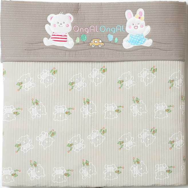 옹알옹알 안녕 곰돌이 7부 포대기, 브라운베이지